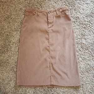 BeBop tan pencil skirt size 7 (juniors)